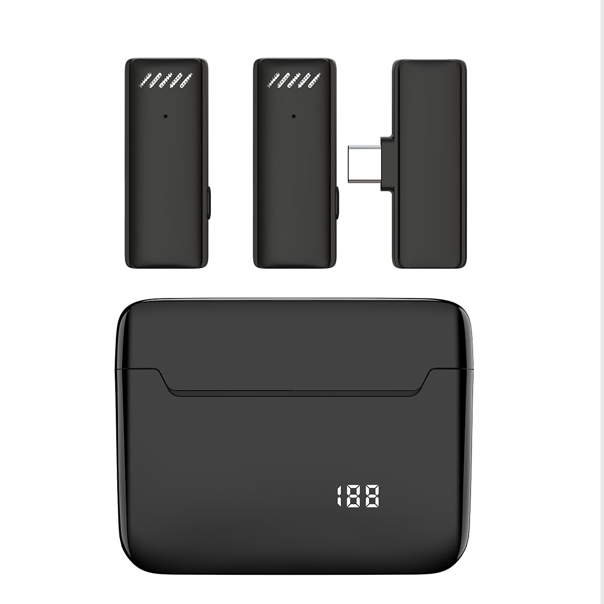 2 IN 1 SMART MINI WIRELESS MICROPHONE