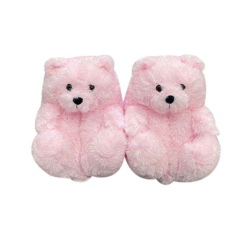 Plush Bear Slippers (Children)