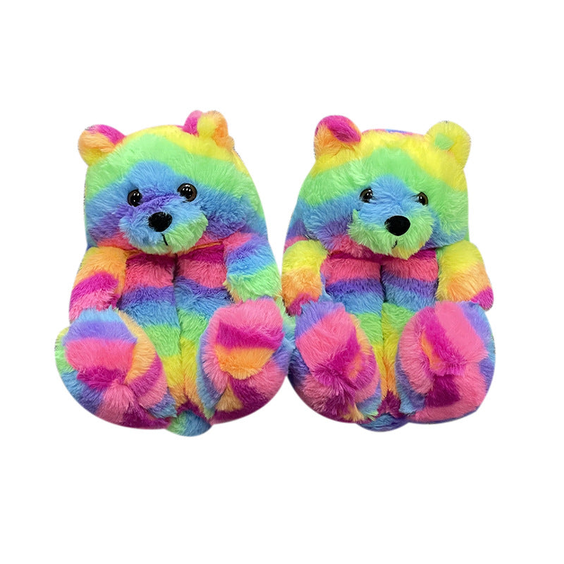 Plush Bear Slippers (Children)