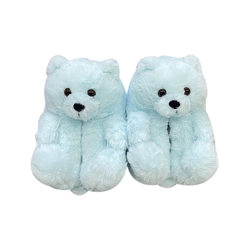Plush Bear Slippers (Children)