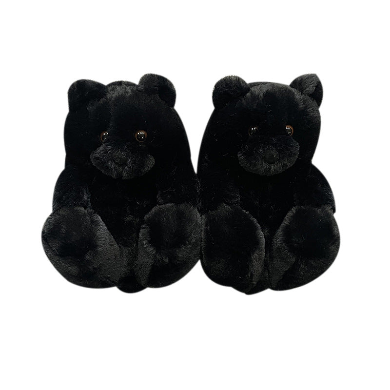 Plush Bear Slippers (Children)