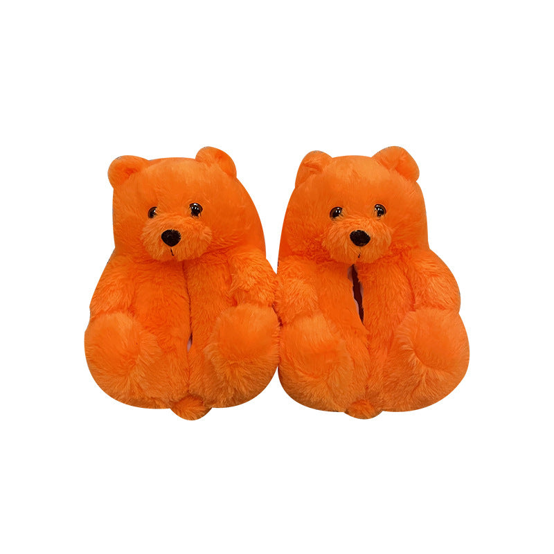 Plush Bear Slippers (Children)