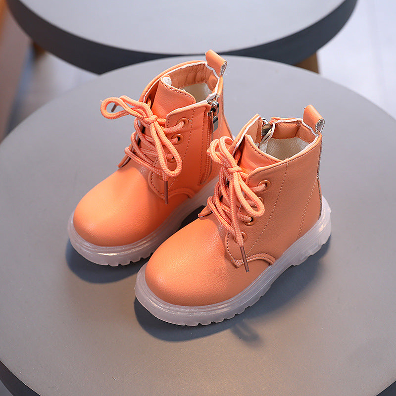 Children Boots With Zipper