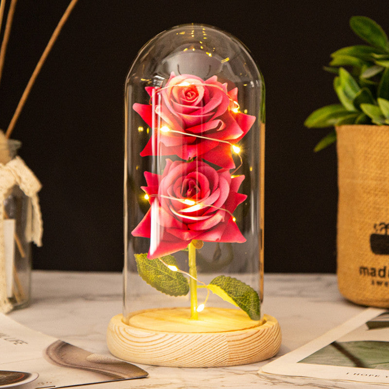 Two Roses Decoration（Ship without Battery）