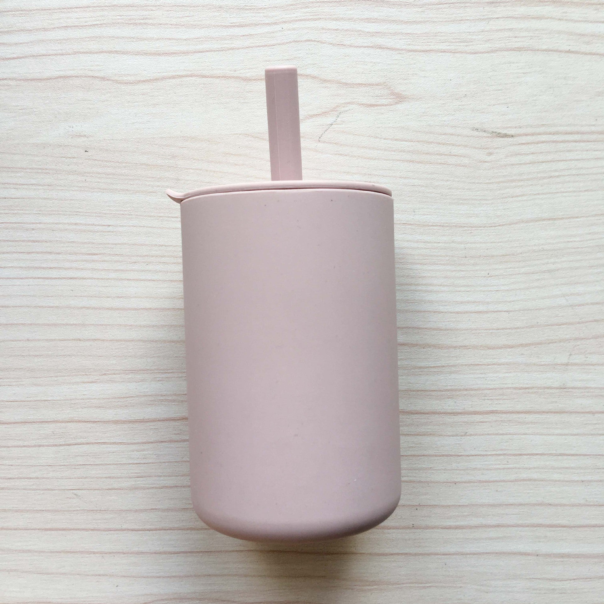 Silicone Water Cup with Straw