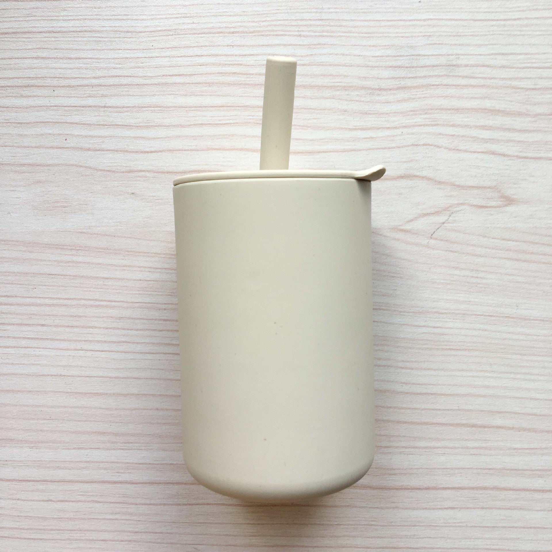 Silicone Water Cup with Straw