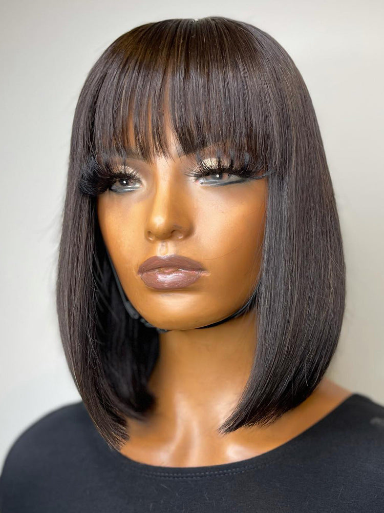 Straight Human Hair Wigs