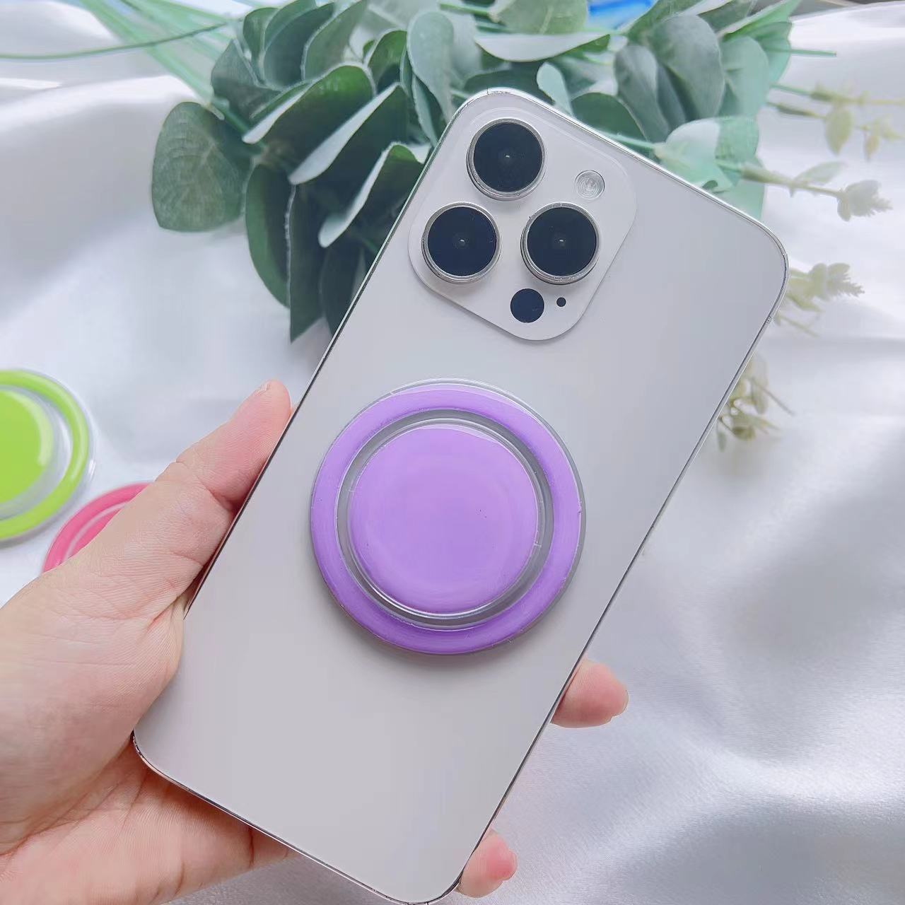 Magnetic Suction Airbag Mobile Phone Holder