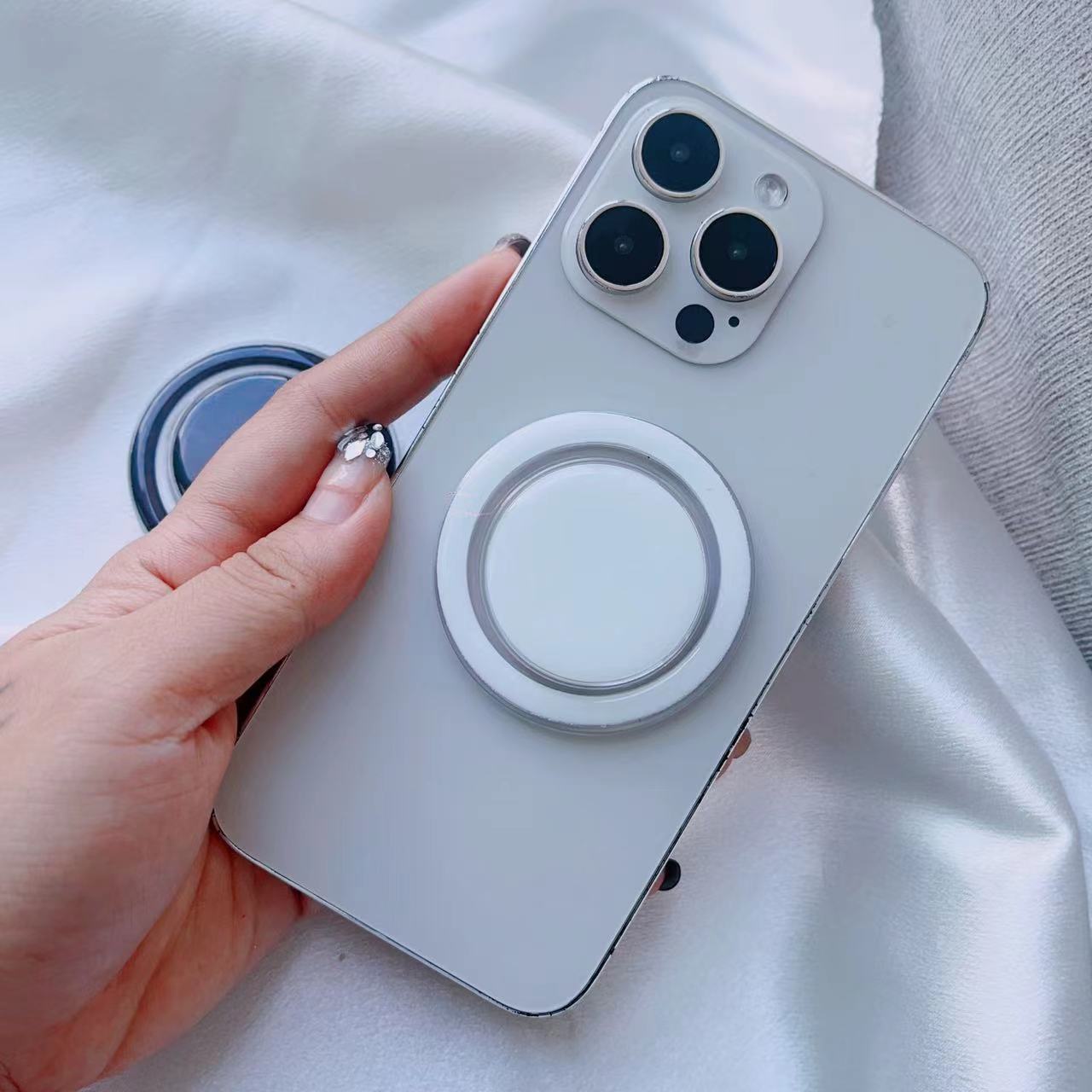 Magnetic Suction Airbag Mobile Phone Holder