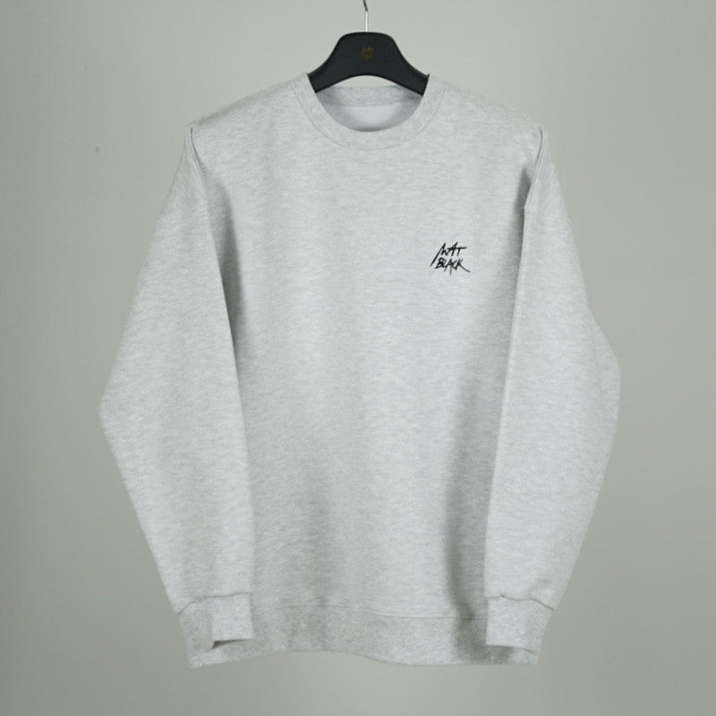 Round Neck Letter Casual Hoodie