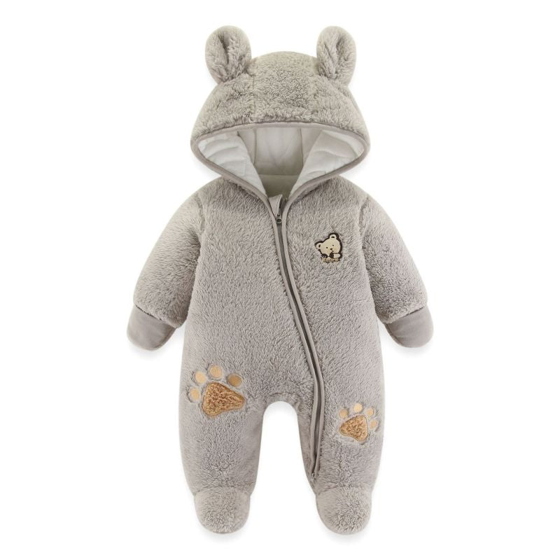 Baby Winter Outfit With Hoodie