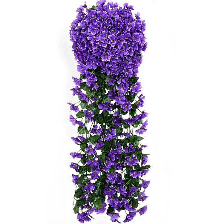 Simulated Violet Decorative Flowers