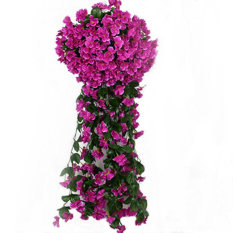 Simulated Violet Decorative Flowers