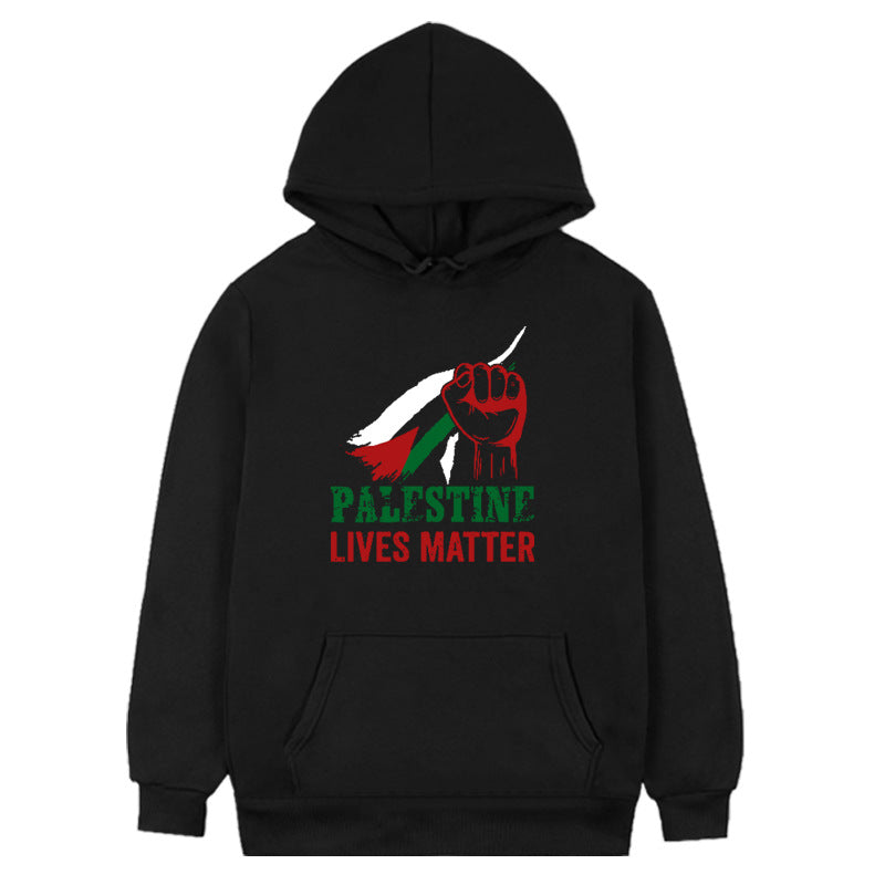 Palestine hoodies women 90s Kawaii japanese Winter clothing