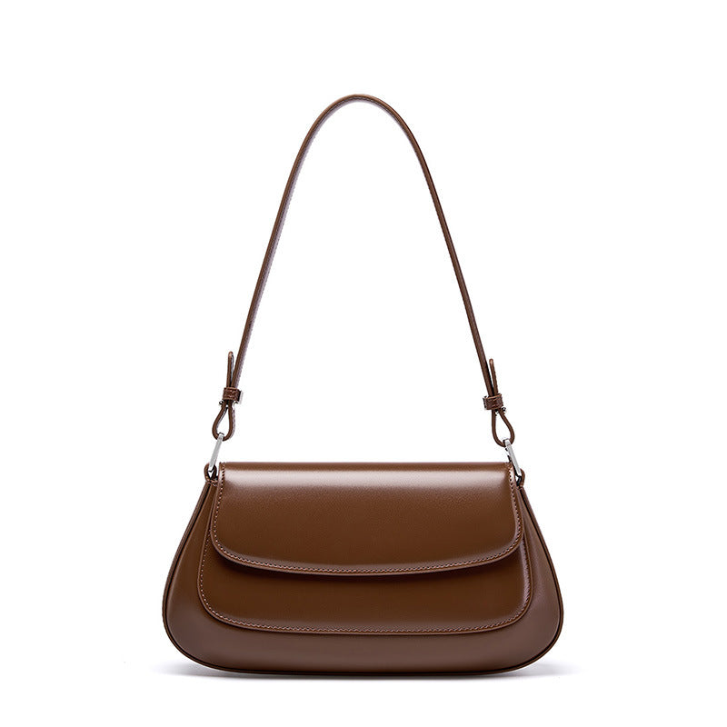 Genuine Saddle  Crossbody Bag