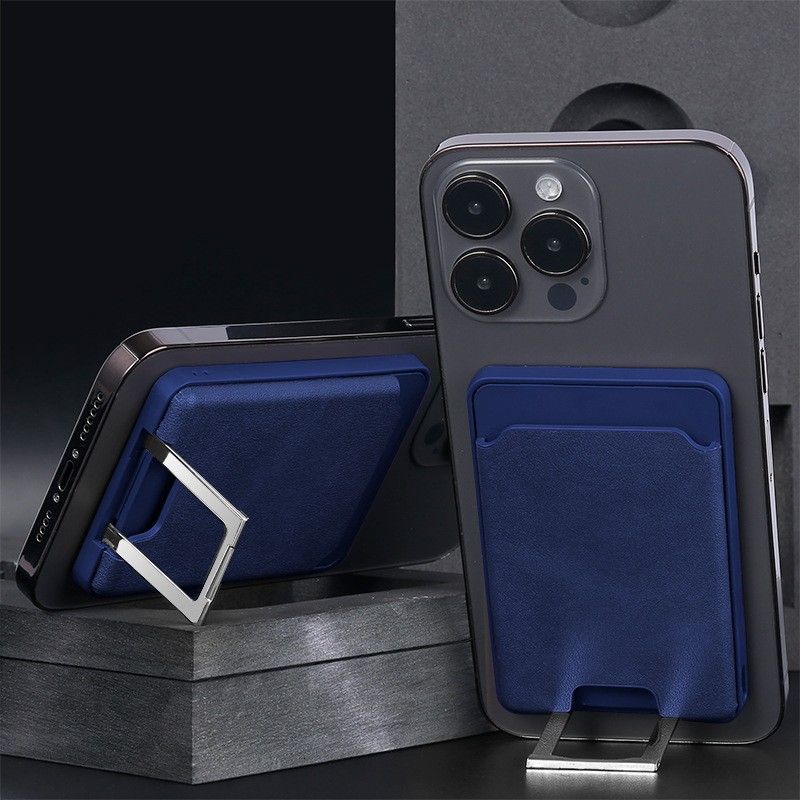 Magnetic Suction Wireless Charging Folding Card Bag