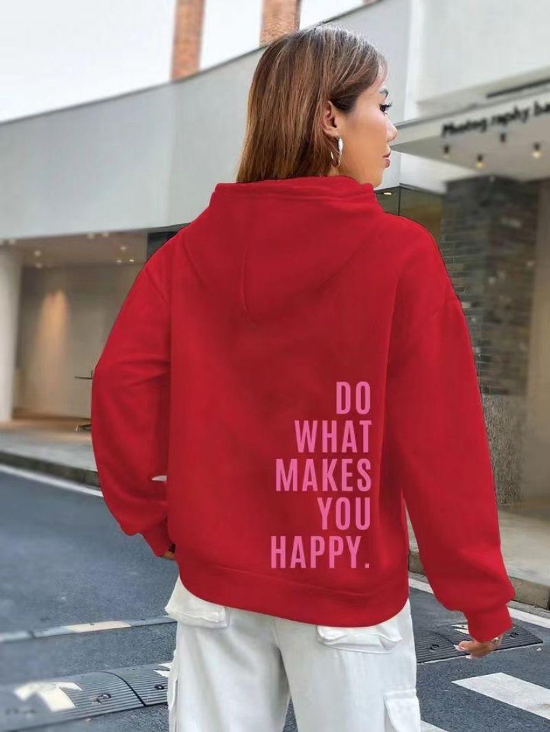 Women's Hoodie With Shoulder Sleeves