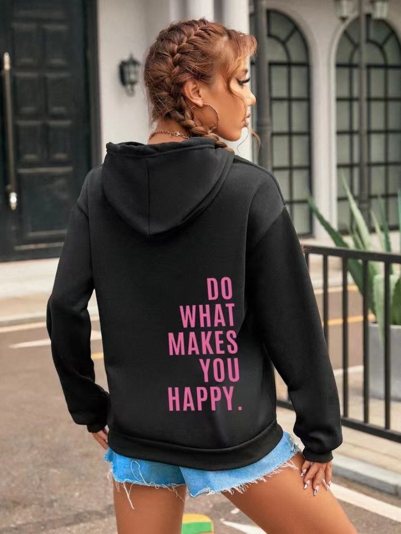 Women's Hoodie With Shoulder Sleeves