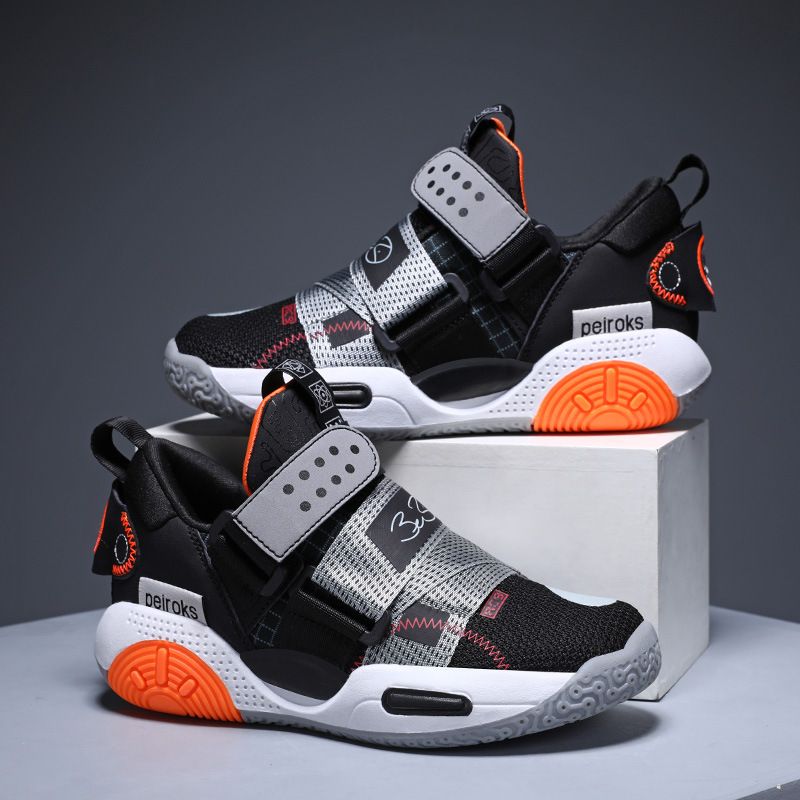 Boys Basketball Shoes Mesh Breathable