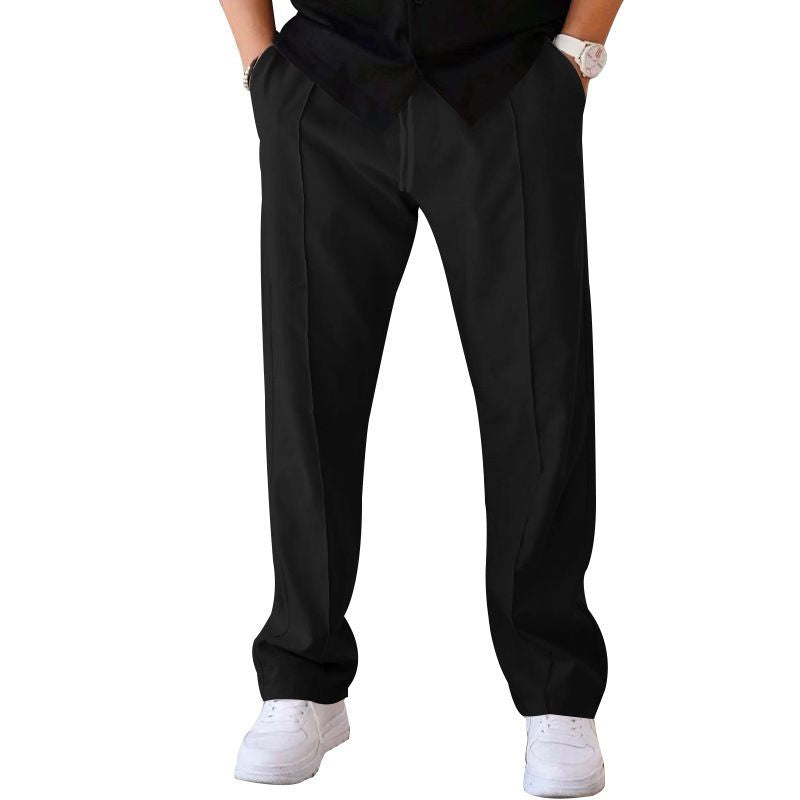 Loose Straight Casual Trousers