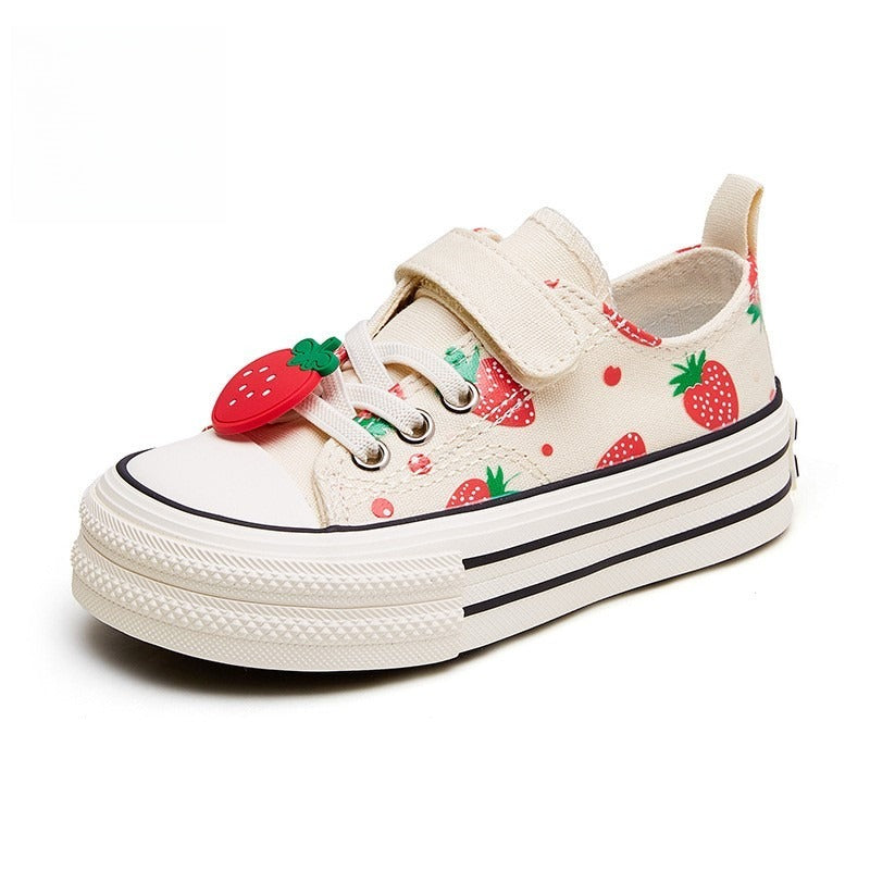 Low-top Strawberry Sneakers