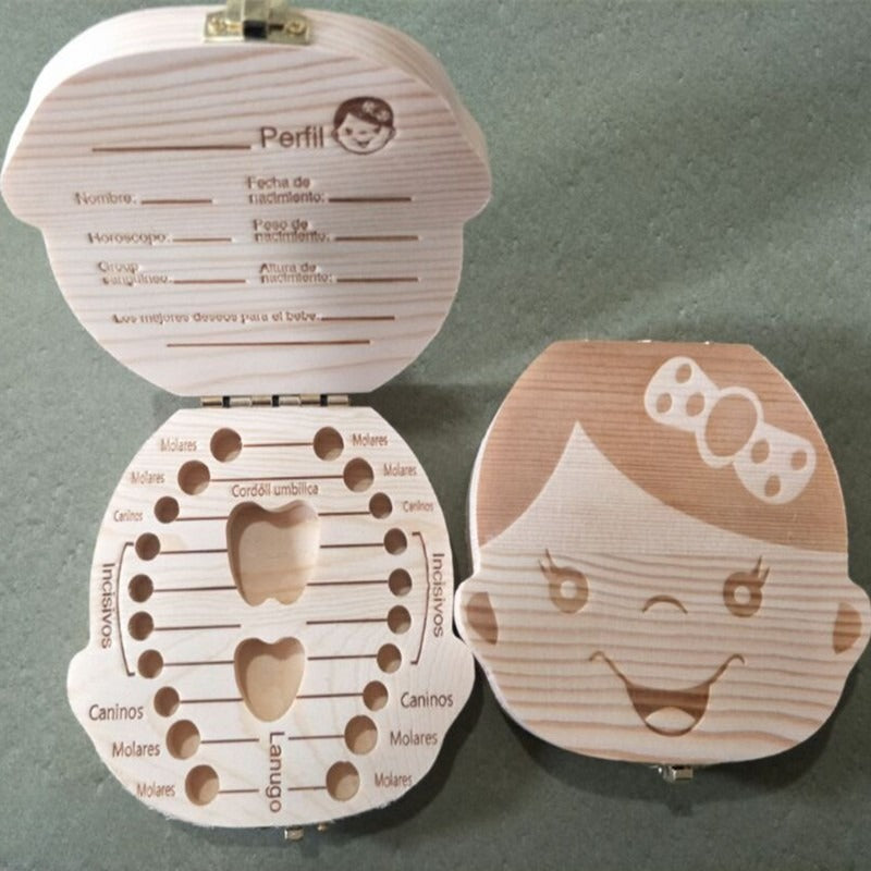 Storage Box For Deciduous Teeth