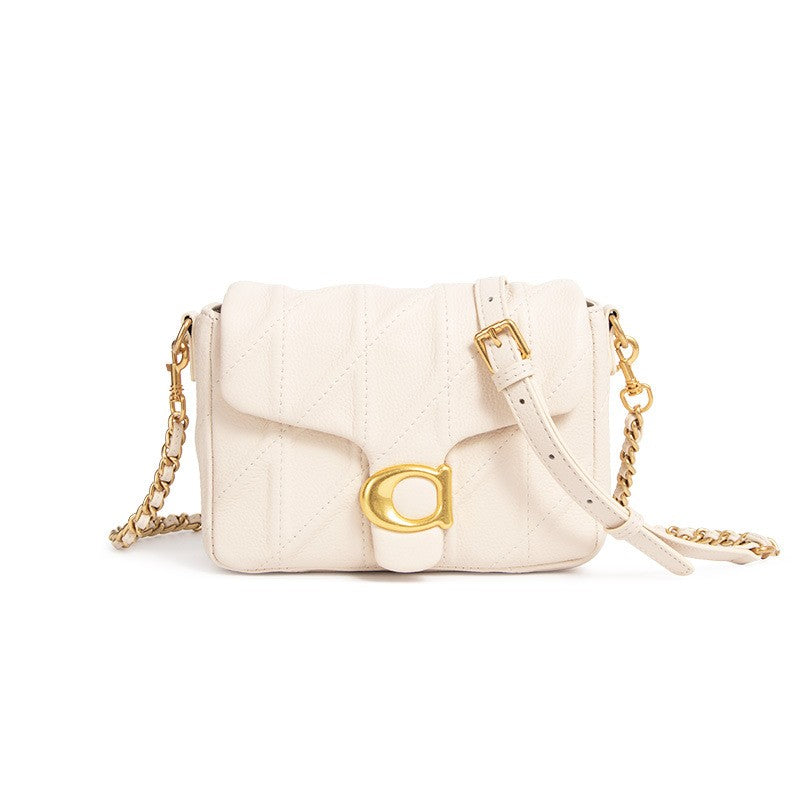 Rhomboid Chain Shoulder Bag