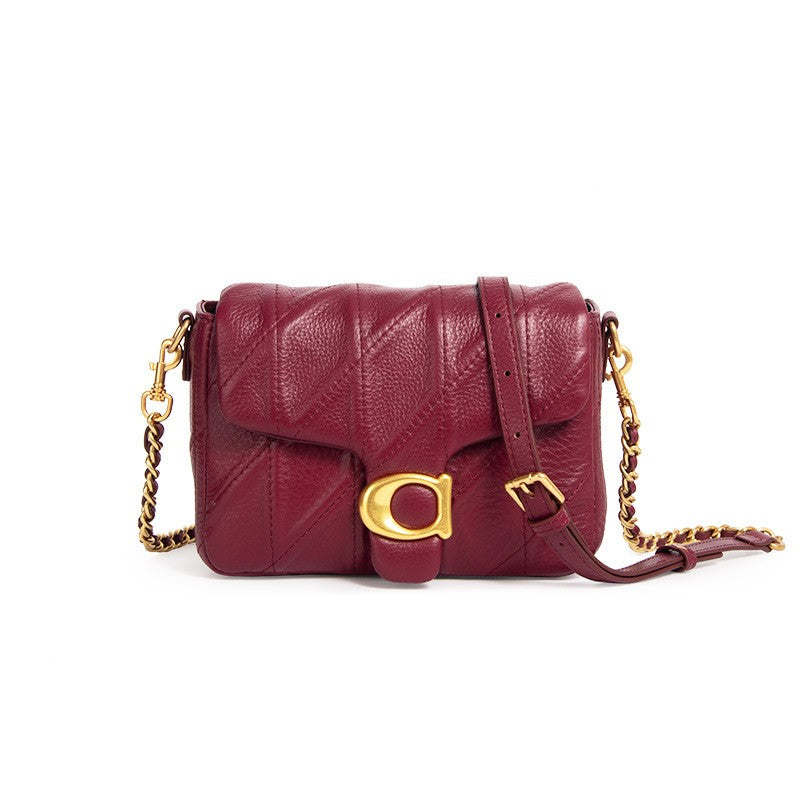 Rhomboid Chain Shoulder Bag