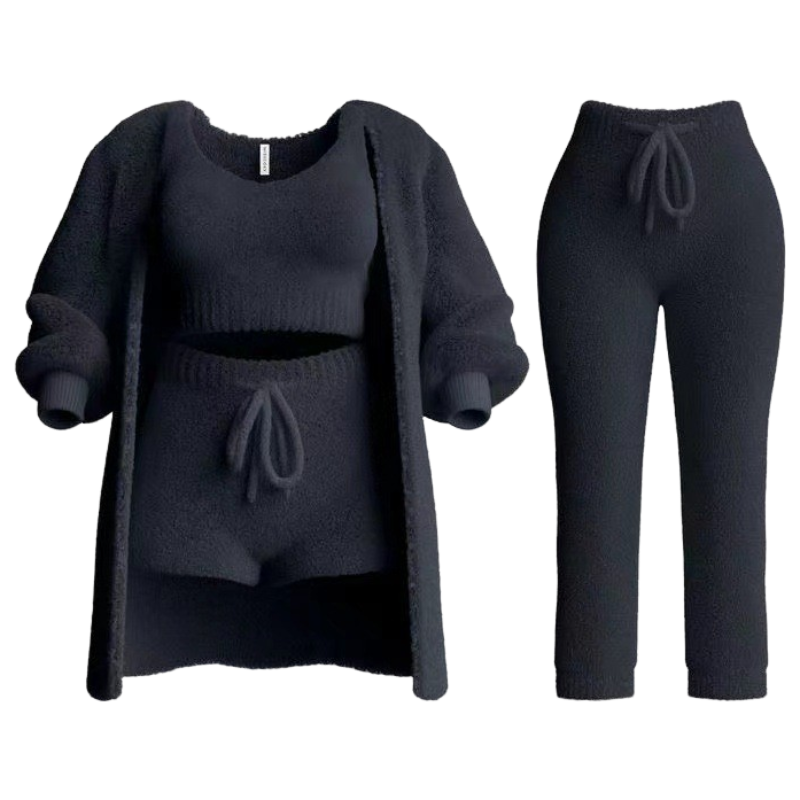 Jacket Vest Shorts Four-piece Set