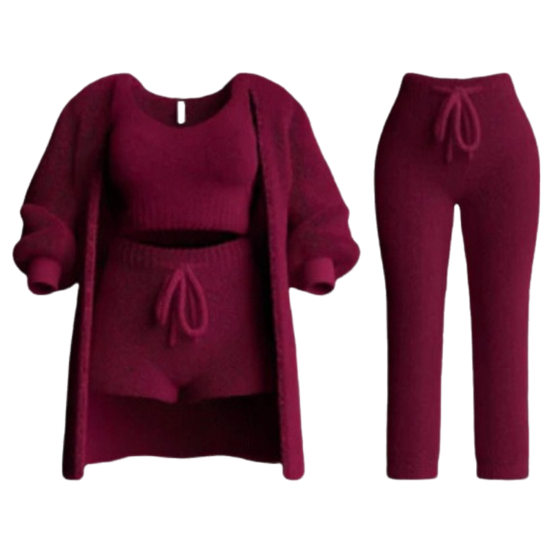 Jacket Vest Shorts Four-piece Set