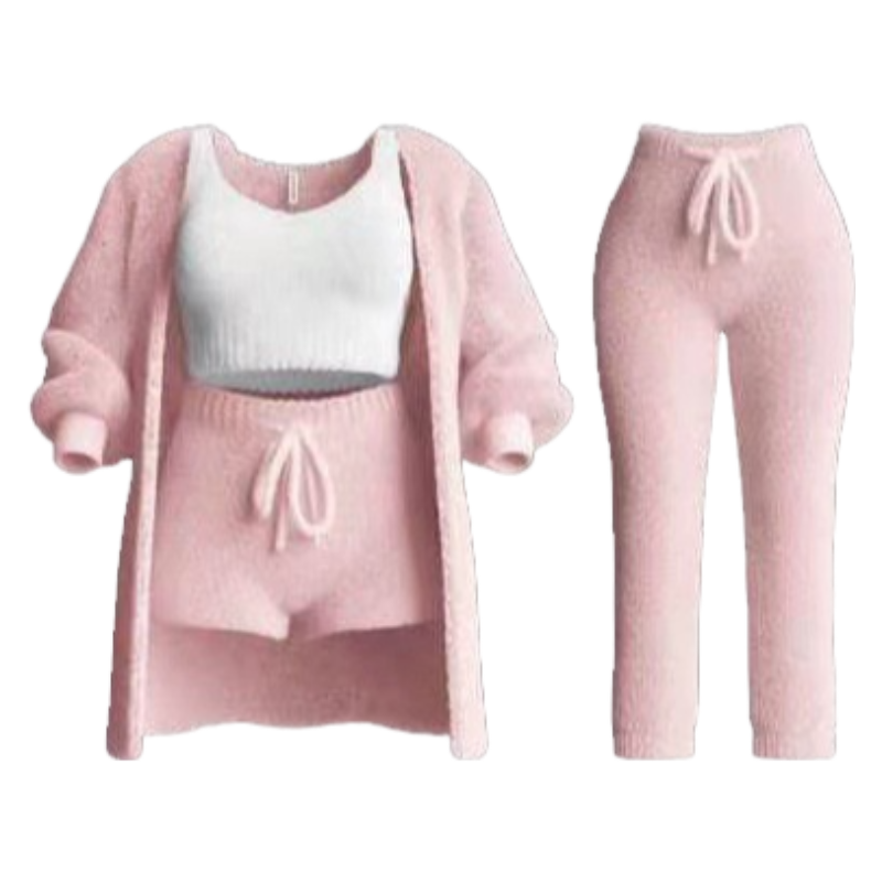 Jacket Vest Shorts Four-piece Set