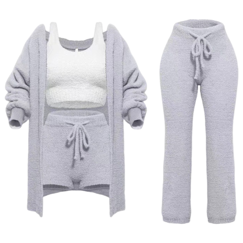 Jacket Vest Shorts Four-piece Set