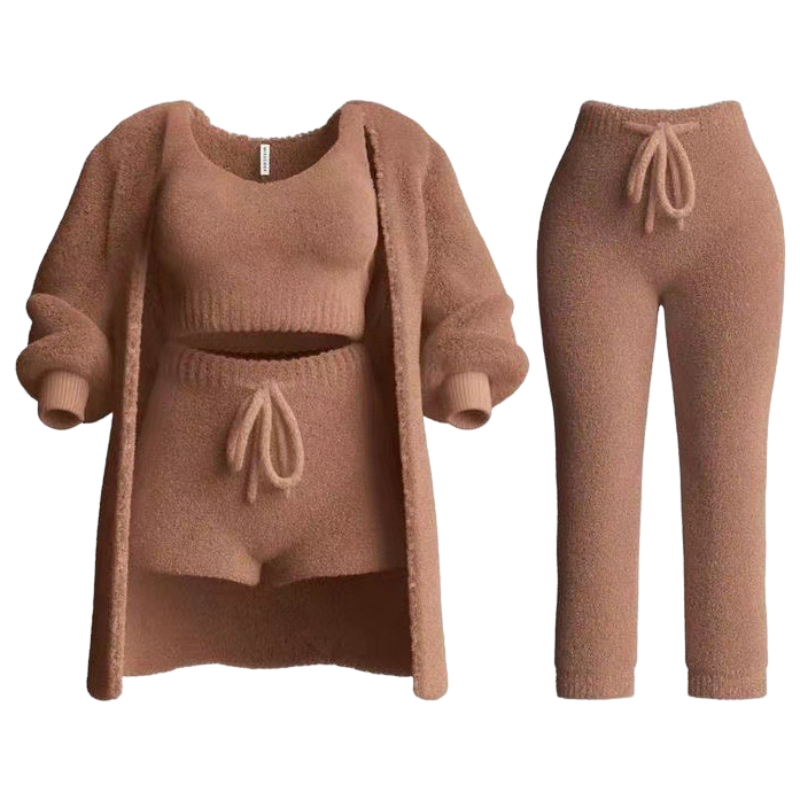 Jacket Vest Shorts Four-piece Set