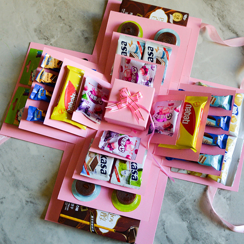 Surprise explosion box