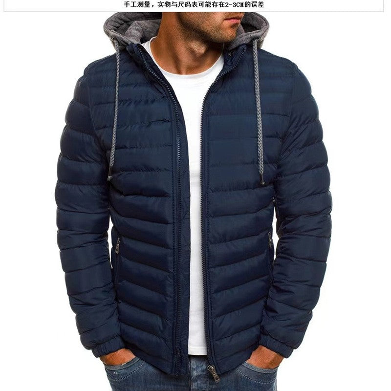 Casual Hooded Cotton-padded Jacket