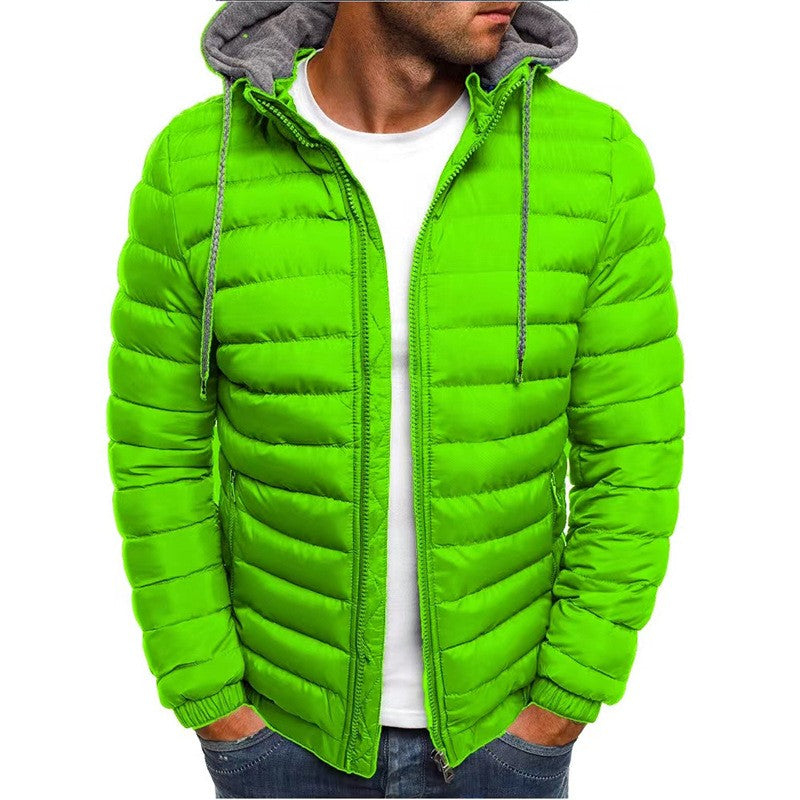 Casual Hooded Cotton-padded Jacket
