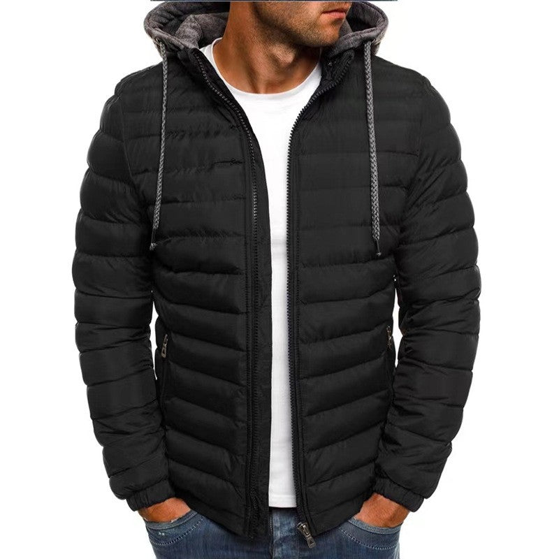 Casual Hooded Cotton-padded Jacket