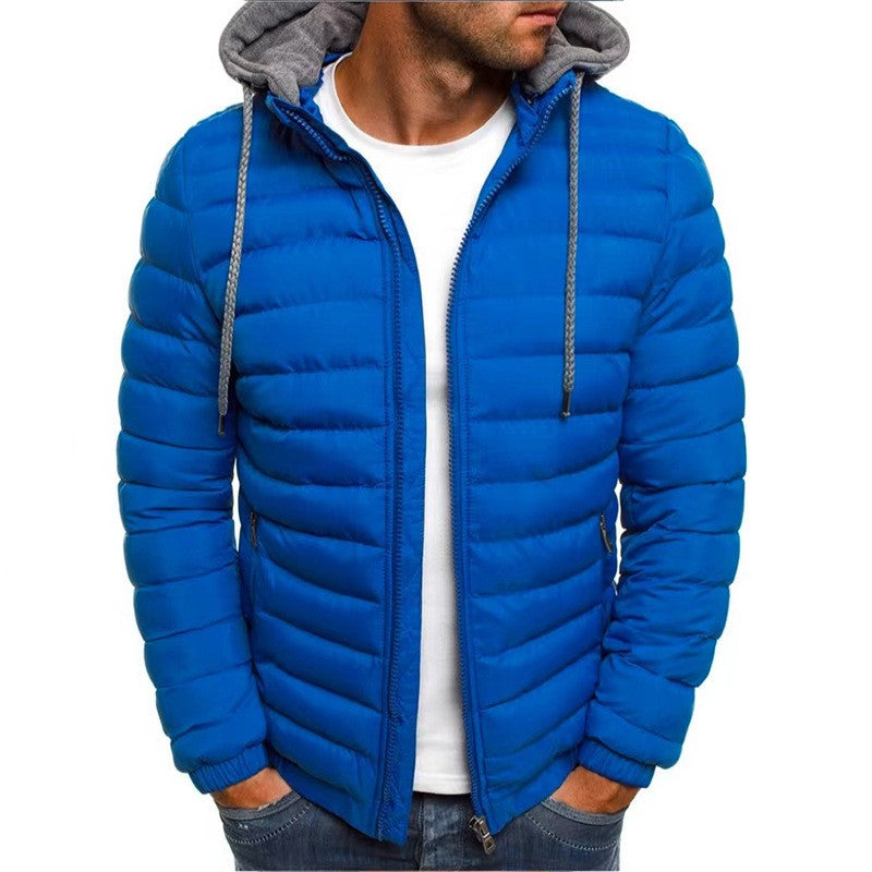 Casual Hooded Cotton-padded Jacket