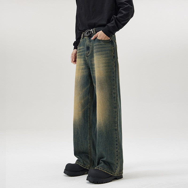Loose Straight-Leg Jeans