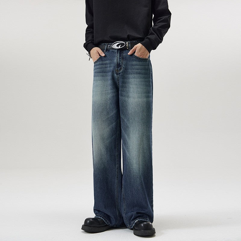 Loose Straight-Leg Jeans