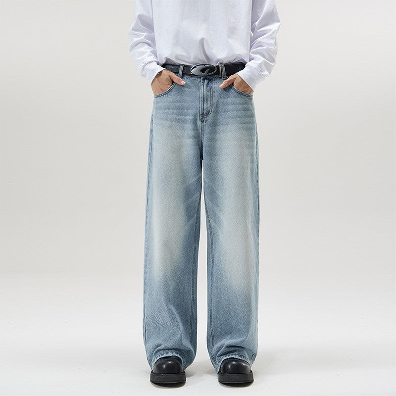 Loose Straight-Leg Jeans