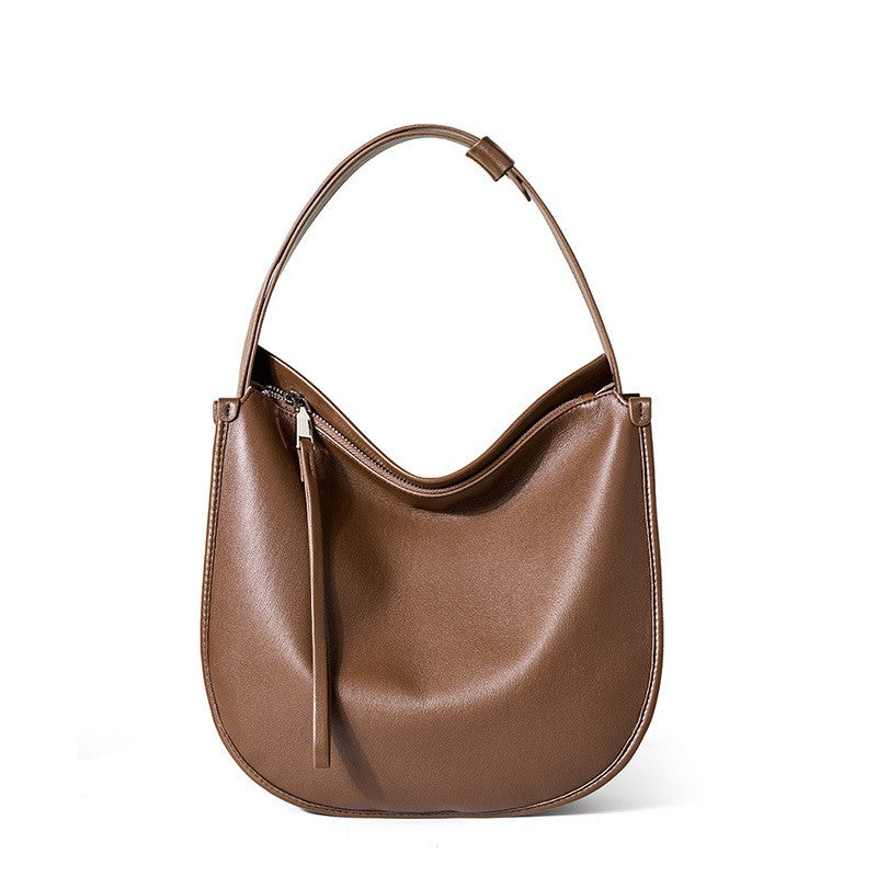 Large Capacity Soft Leather Tote Bag