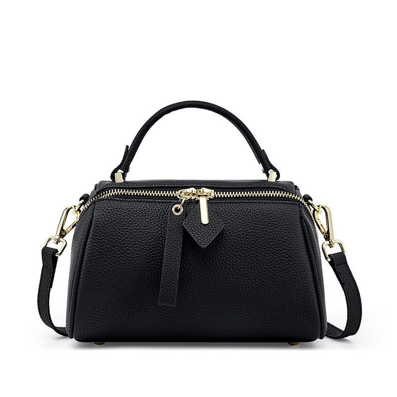 Vintage Cowhide Crossbody Bag