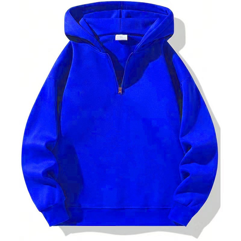 Casual Half-Zip Hoodie