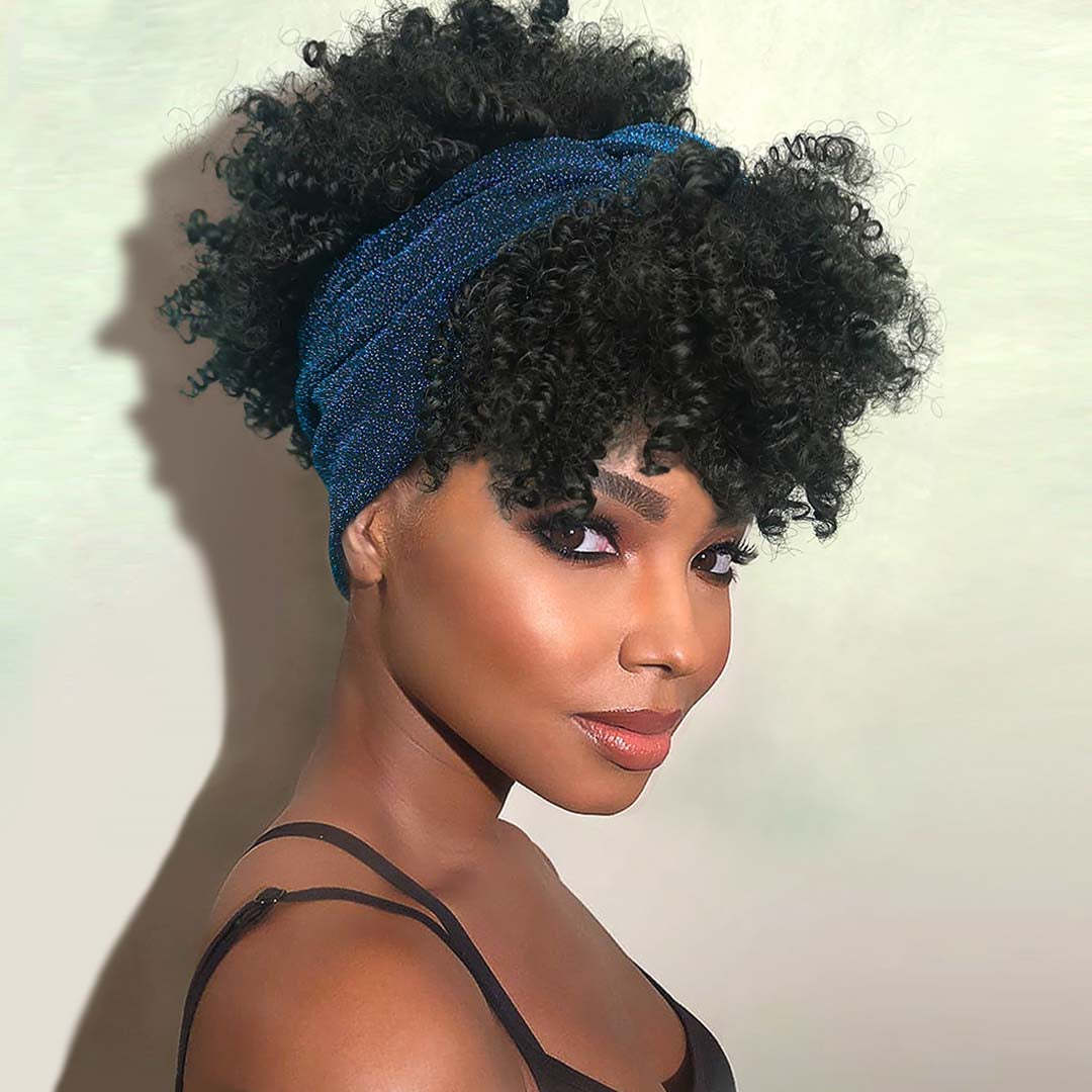European And American Turban Wig