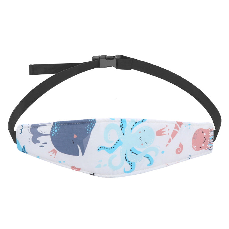 Baby Head Fixed Sleep Mask Auxiliary Belt