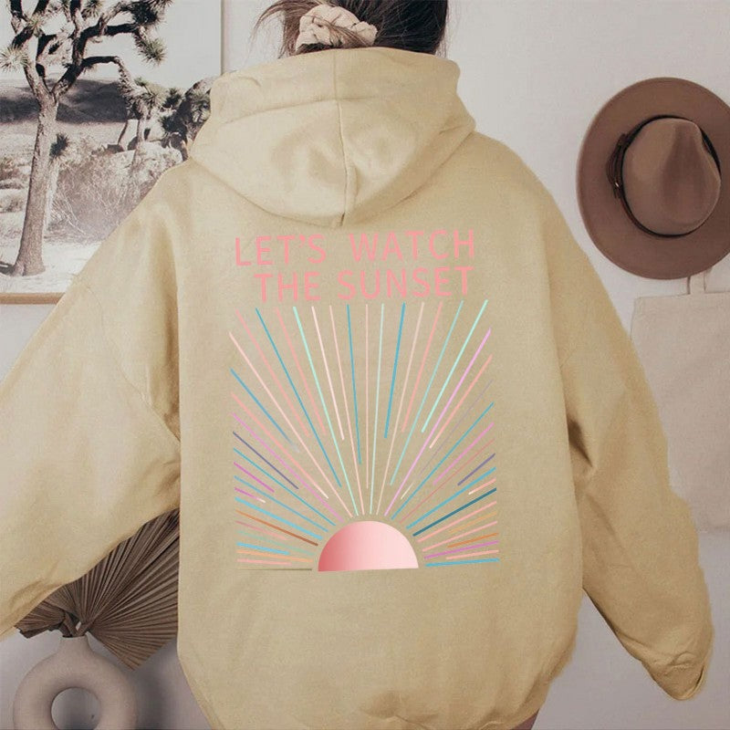 Hem Loose Hoodie