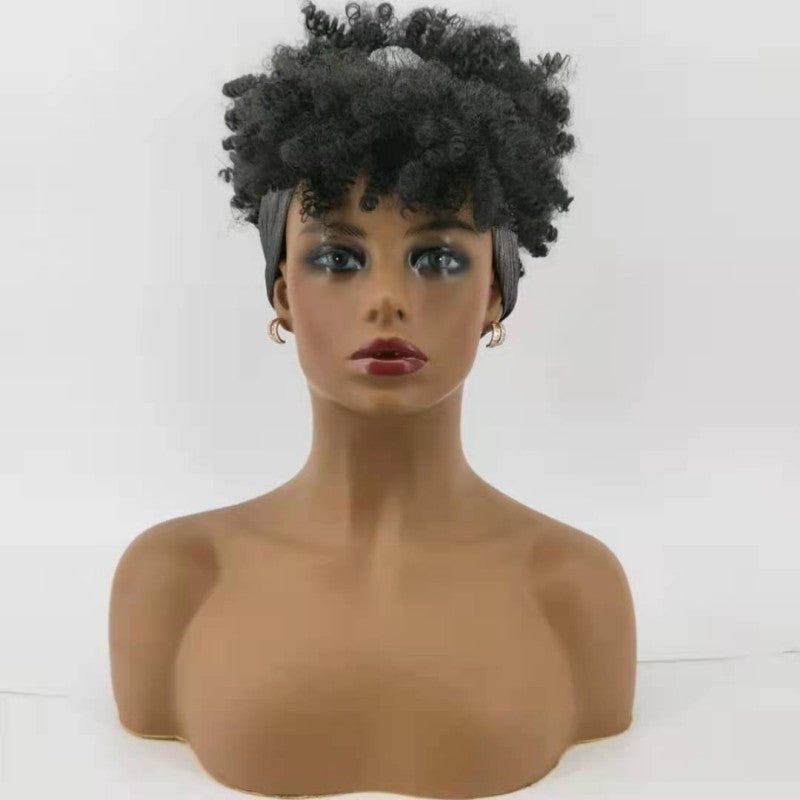 Headband Turban Wig