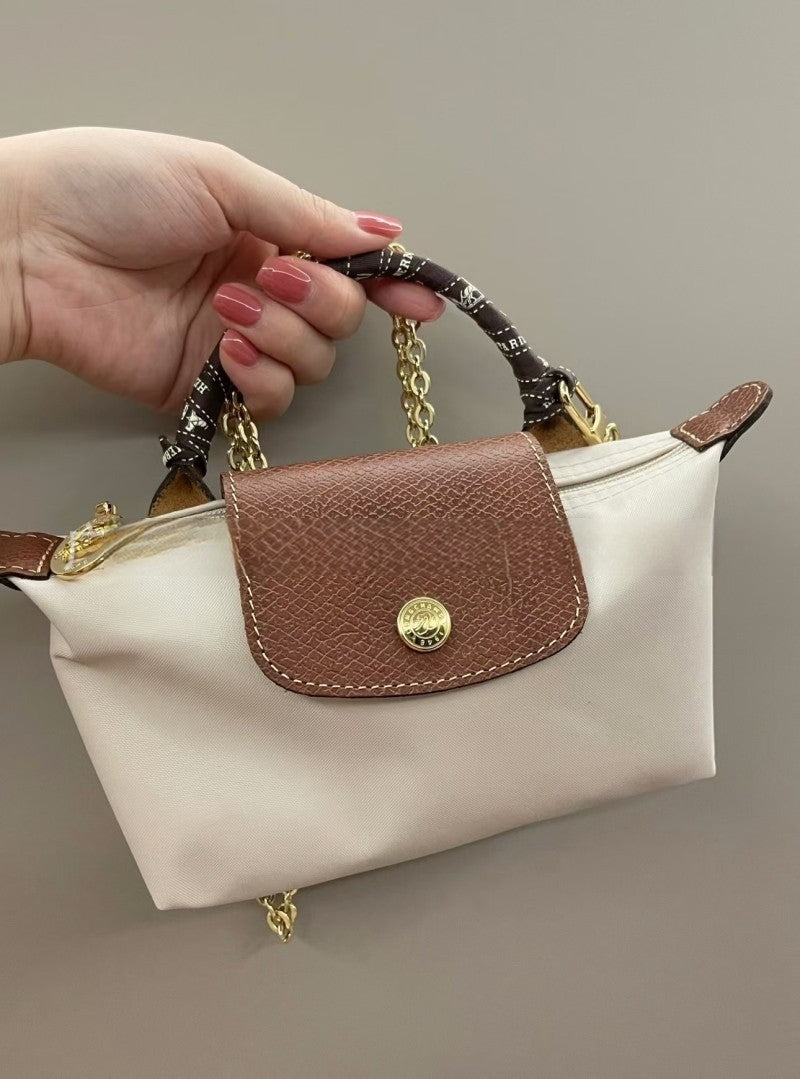 Mini Short Handle Dumpling Bag