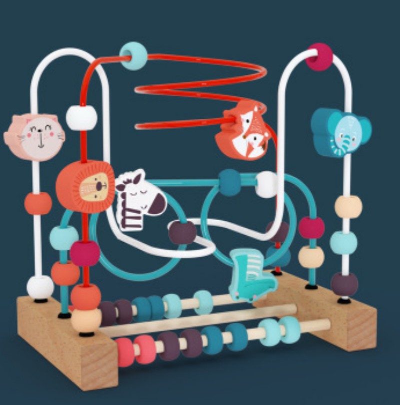 Wooden Beaded Toys For Infants